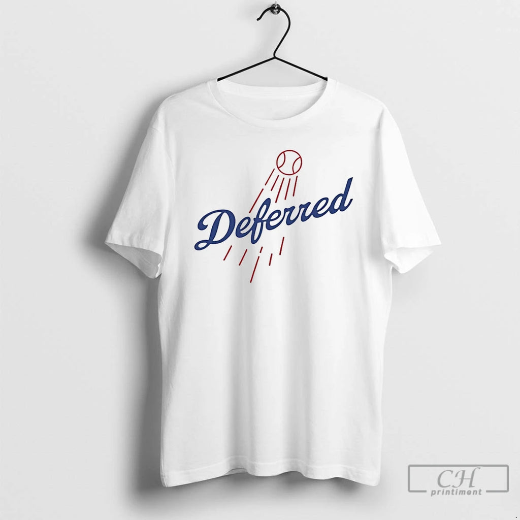 Premium La Deferred Los Angeles Dodgers Logo T-Shirts, Hoodie, Sweatshirt | PopFlextees.com