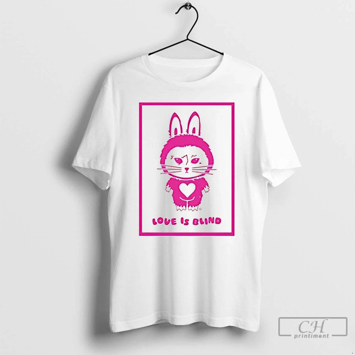 Premium Labubu Love Is Blind Greeting Card T-Shirts, Hoodie, Sweatshirt | PopFlextees.com