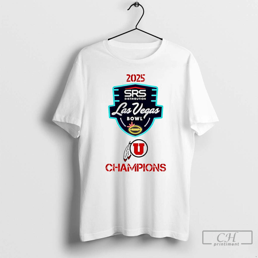 Premium Las Vegas Bowl Champions 2025 Utah Football T-Shirts, Hoodie, Sweatshirt | PopFlextees.com