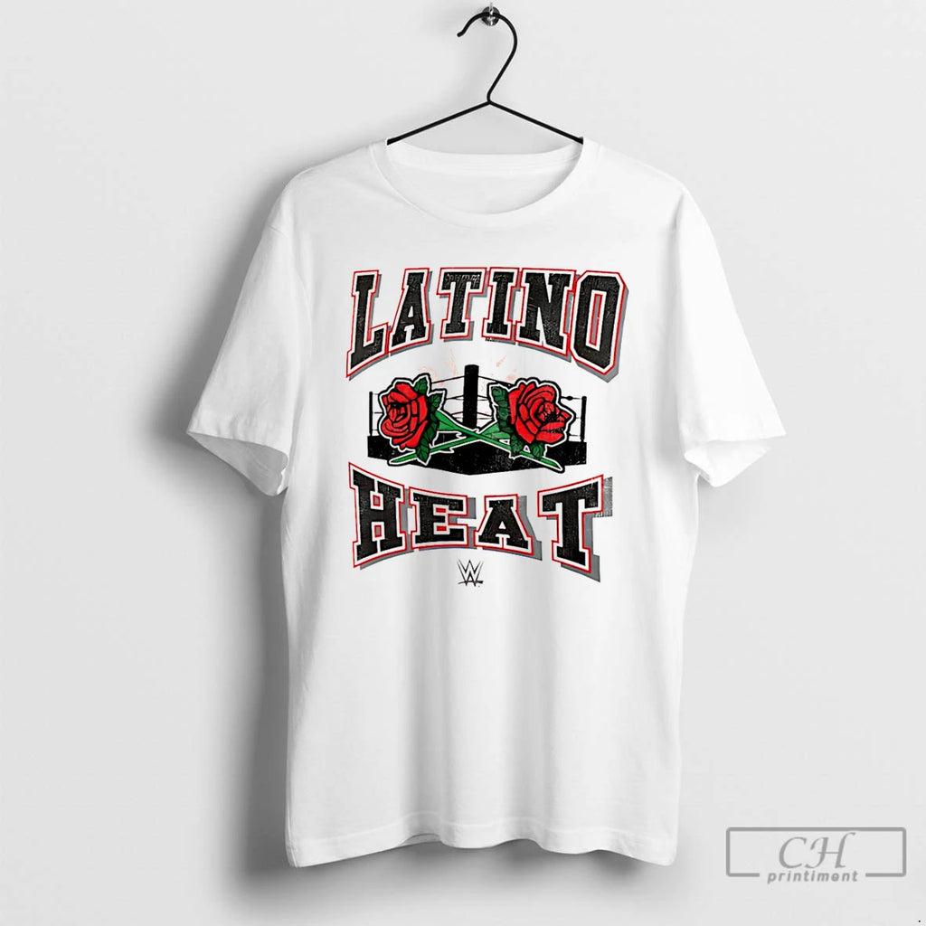 Premium Latino Heat Erin Andrews Eddie Guerrero Boyfriend T-Shirts, Hoodie, Sweatshirt | PopFlextees.com