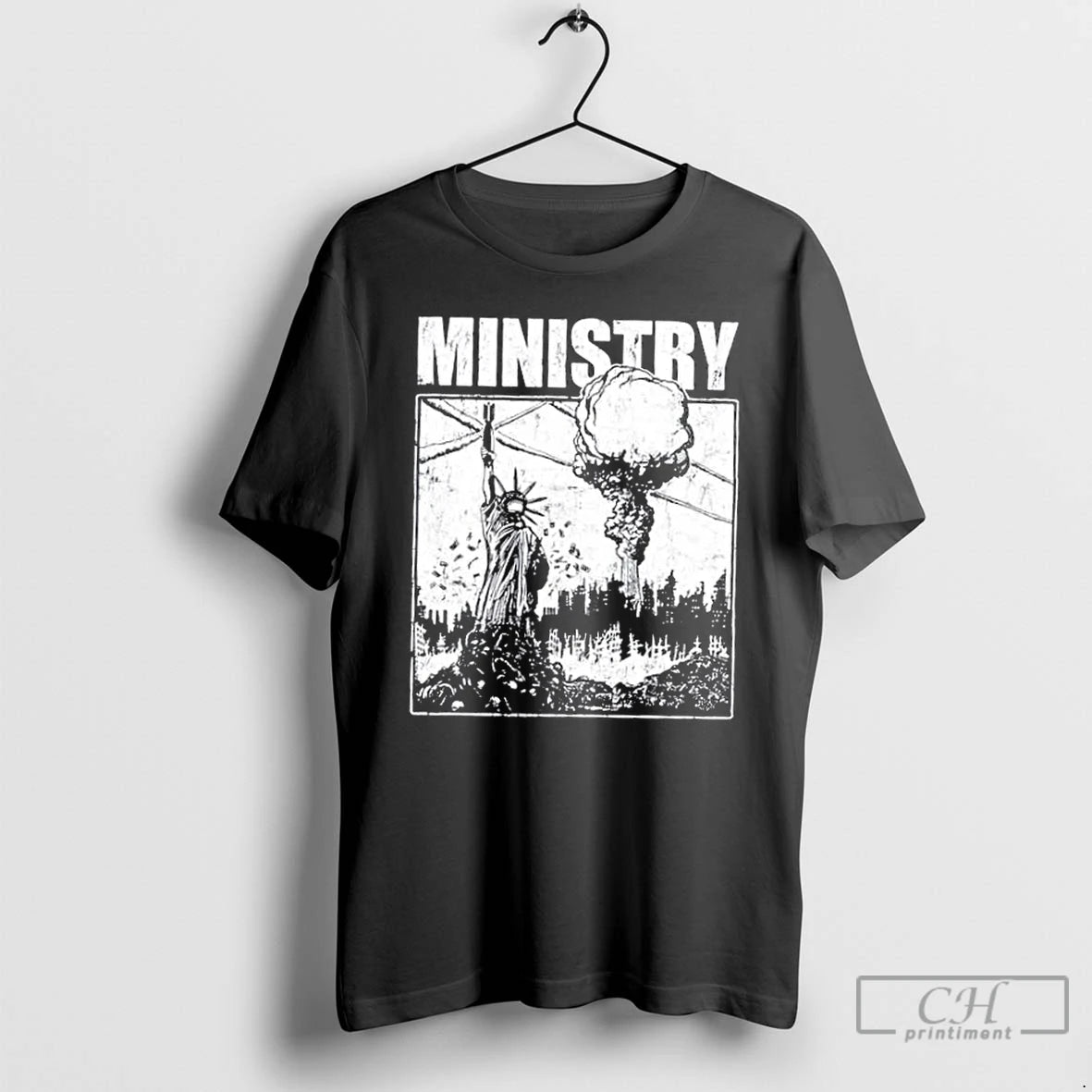 Premium Liberty Of Statue Ministry Statue Of Misery T-Shirts, Hoodie, Sweatshirt | PopFlextees.com