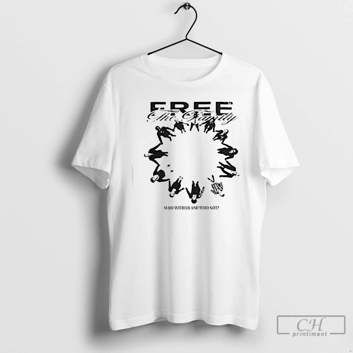 Premium Lil Durk Clothing Free The Family Who With Us And Who Not T Shirts Hoodie, Sweatshirt | PopFlextees.com
