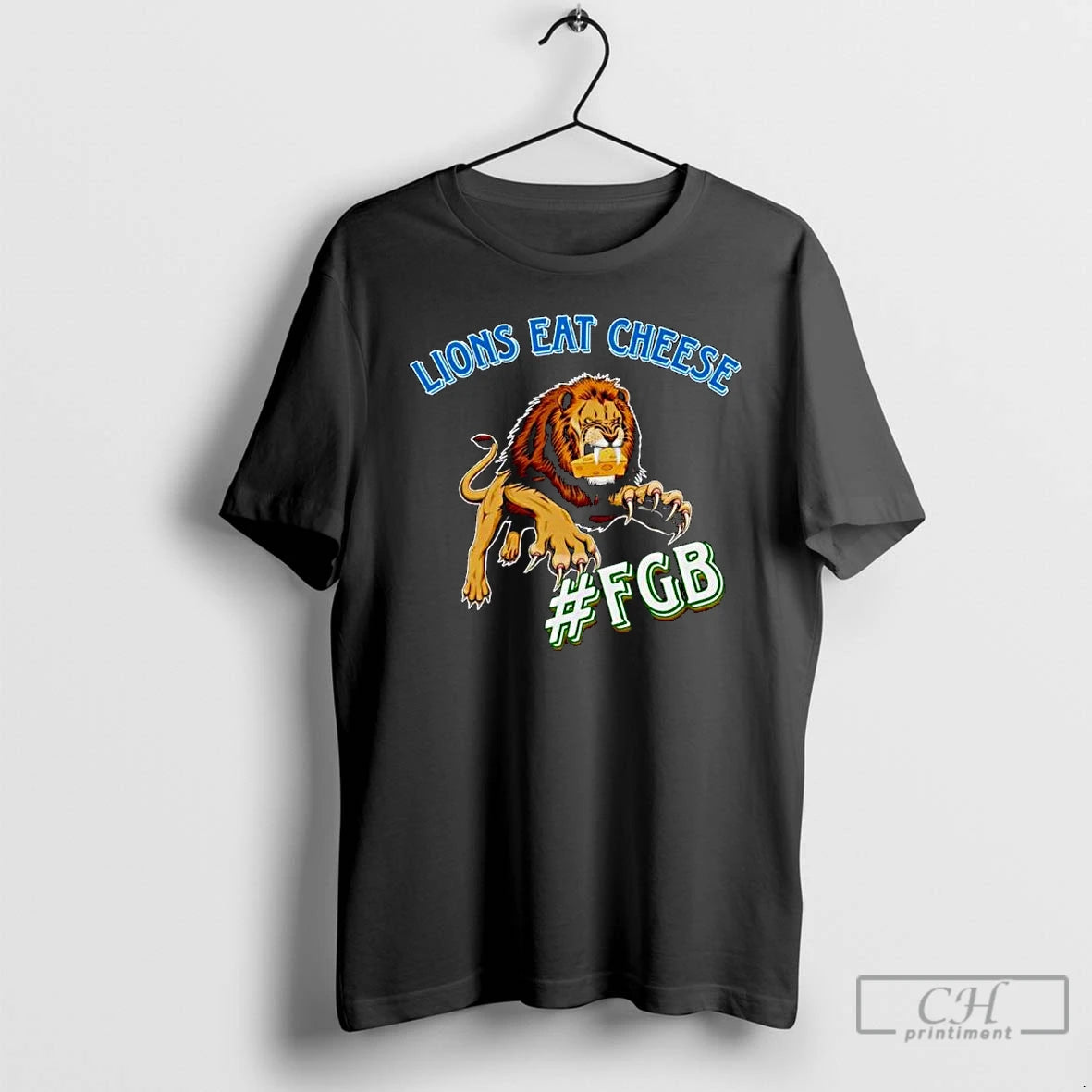 Premium Lions Eat Cheese Fgb Ornaments T-Shirts, Hoodie, Sweatshirt | PopFlextees.com