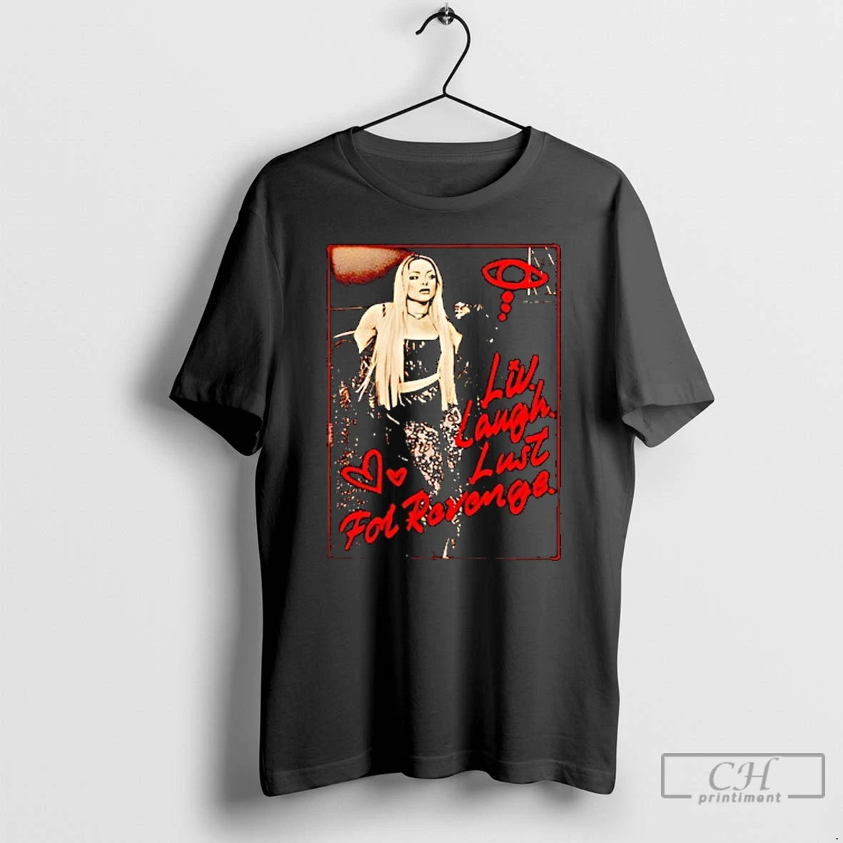Premium Liv Morgan Liv Laugh Lust For Revenge T-Shirts, Hoodie, Sweatshirt | PopFlextees.com
