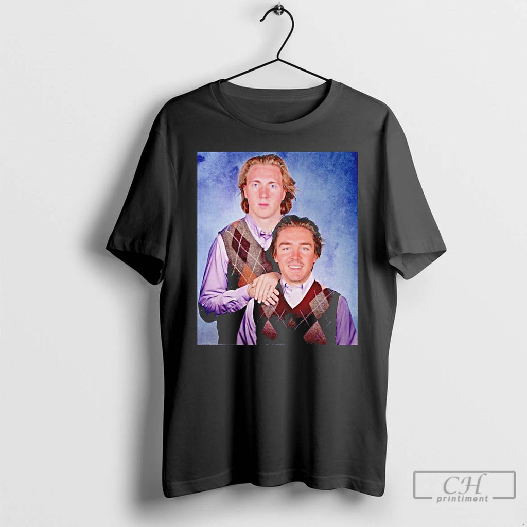 Premium Logan Cooley And Clayton Keller Utah Mammoth Hockey Step Bros Vintage T Shirts Sweater Hoodie, Sweatshirt
