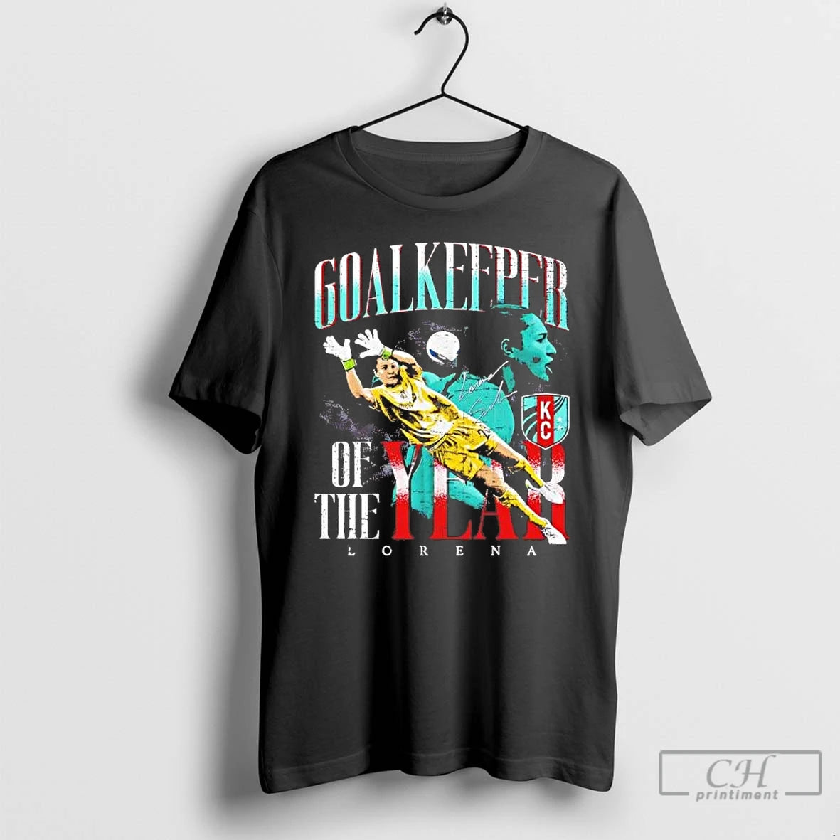 Premium Lorena Kansas Goalkeeper Of The Year T-Shirts, Hoodie, Sweatshirt | PopFlextees.com