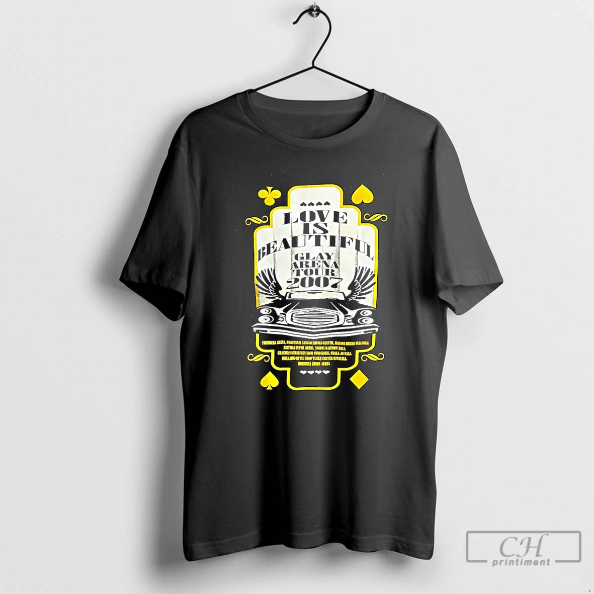 Premium Love Is Beautiful Glay Arena Tour 2007 T-Shirts, Hoodie, Sweatshirt | PopFlextees.com