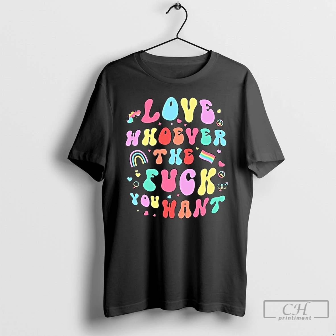 Premium Love Whoever The F You Want T-Shirts, Hoodie, Sweatshirt | PopFlextees.com