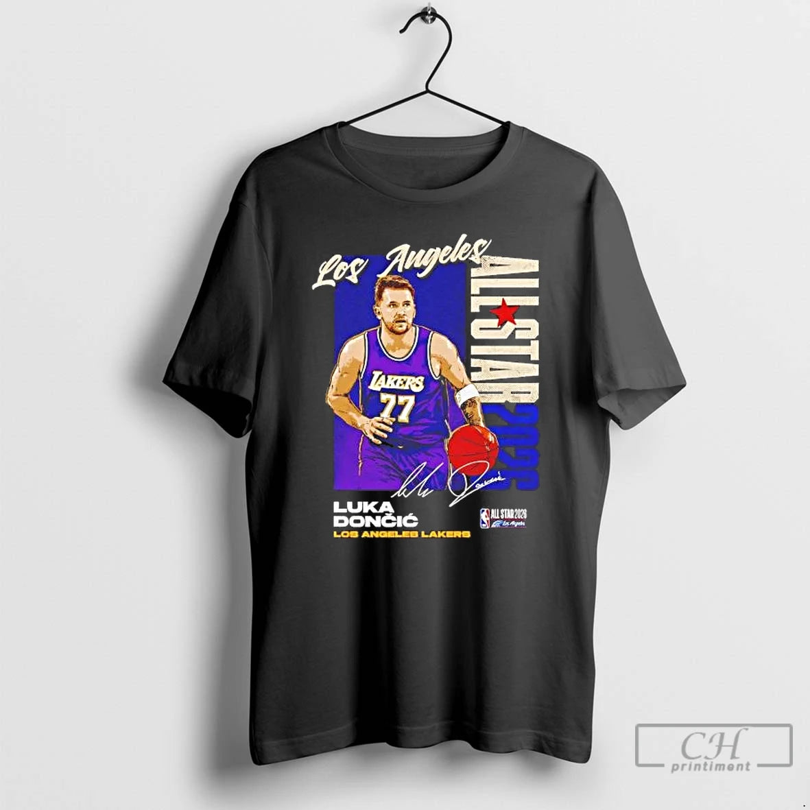 Premium Luka Doncic 2026 Nba All Star Signature Los Angeles Lakers Tee T Shirts Sweater Hoodie, Sweatshirt | PopFlextees.com
