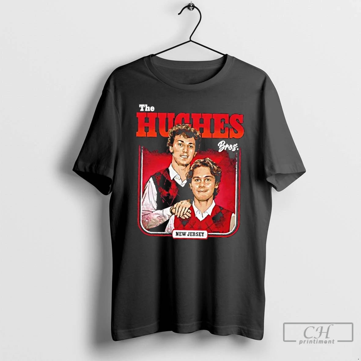 Premium Luke Hughes And Jack Hughes New Jersey Step Brothers T-Shirts, Hoodie, Sweatshirt | PopFlextees.com