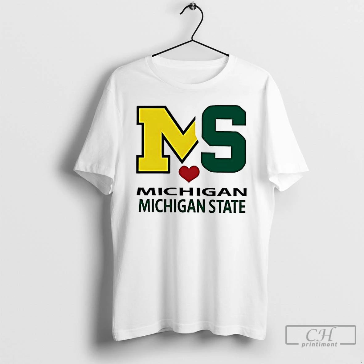 Premium Ms Michigan Vs Michigan State T-Shirts, Hoodie, Sweatshirt | PopFlextees.com