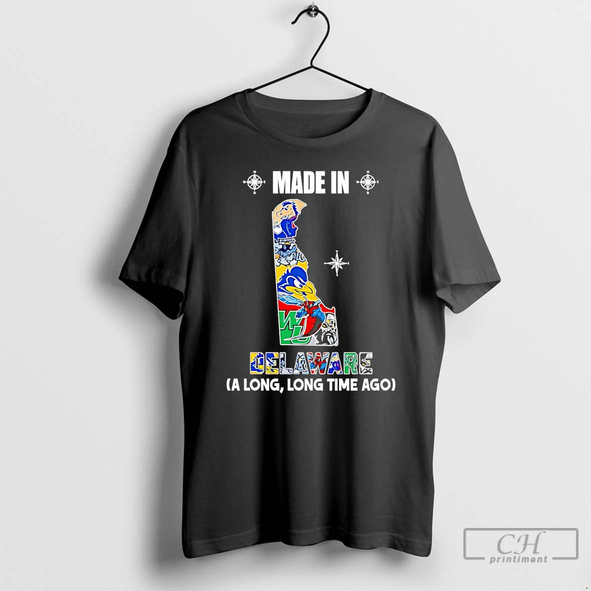 Premium Made In Delaware A Long Long Time Ago State T-Shirts, Hoodie, Sweatshirt | PopFlextees.com