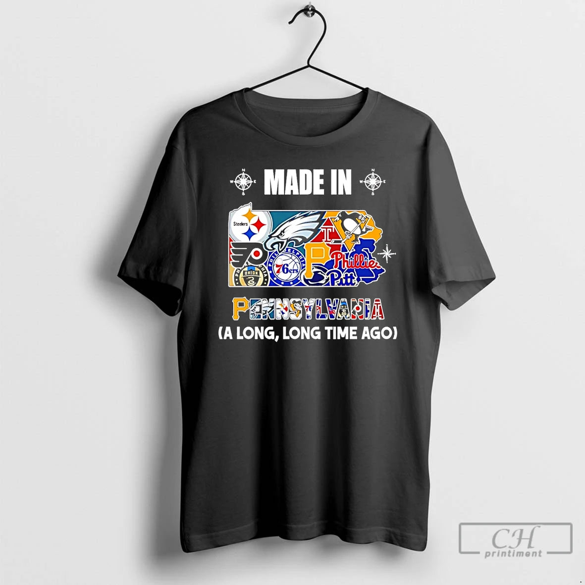 Premium Made In Pennsylvania A Long Long Time Ago State T-Shirts, Hoodie, Sweatshirt | PopFlextees.com