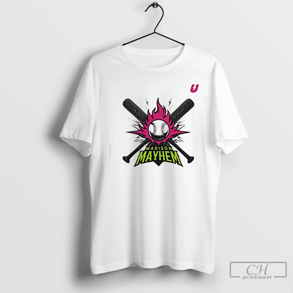 Premium Madison Mayhem Logo Classic Hustle Gear T-Shirts, Hoodie, Sweatshirt | PopFlextees.com
