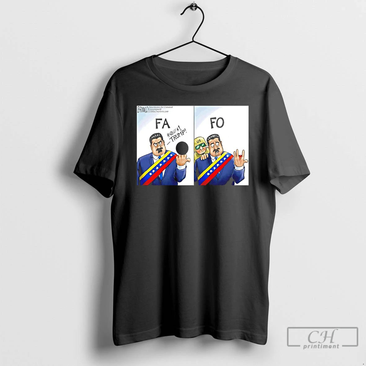 Premium Maduro Fa Go Trump Operation No Dictators Day 2026 T-Shirts, Hoodie, Sweatshirt | PopFlextees.com