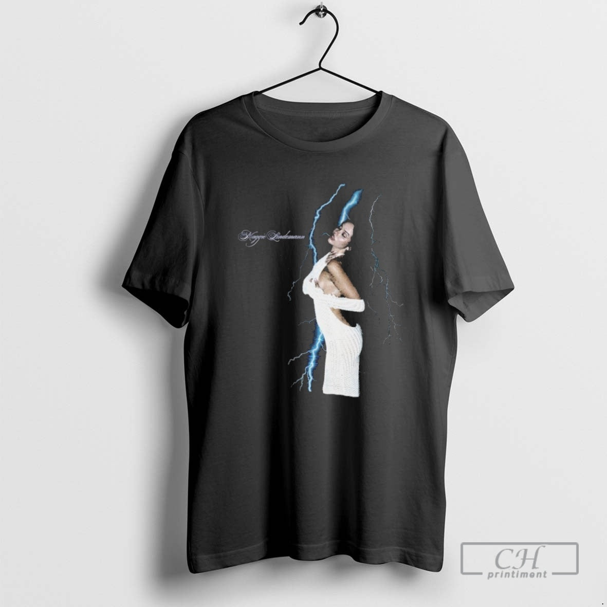 Premium Maggie Lindemann Lightning Shirt Sweater Hoodie, Sweatshirt | PopFlextees.com