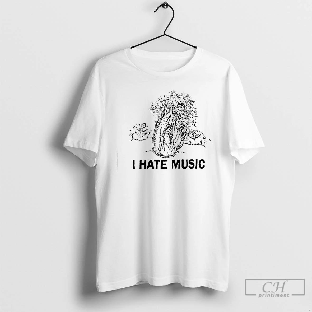 Premium Maggot Death I Hate Music T-Shirts, Hoodie, Sweatshirt | PopFlextees.com