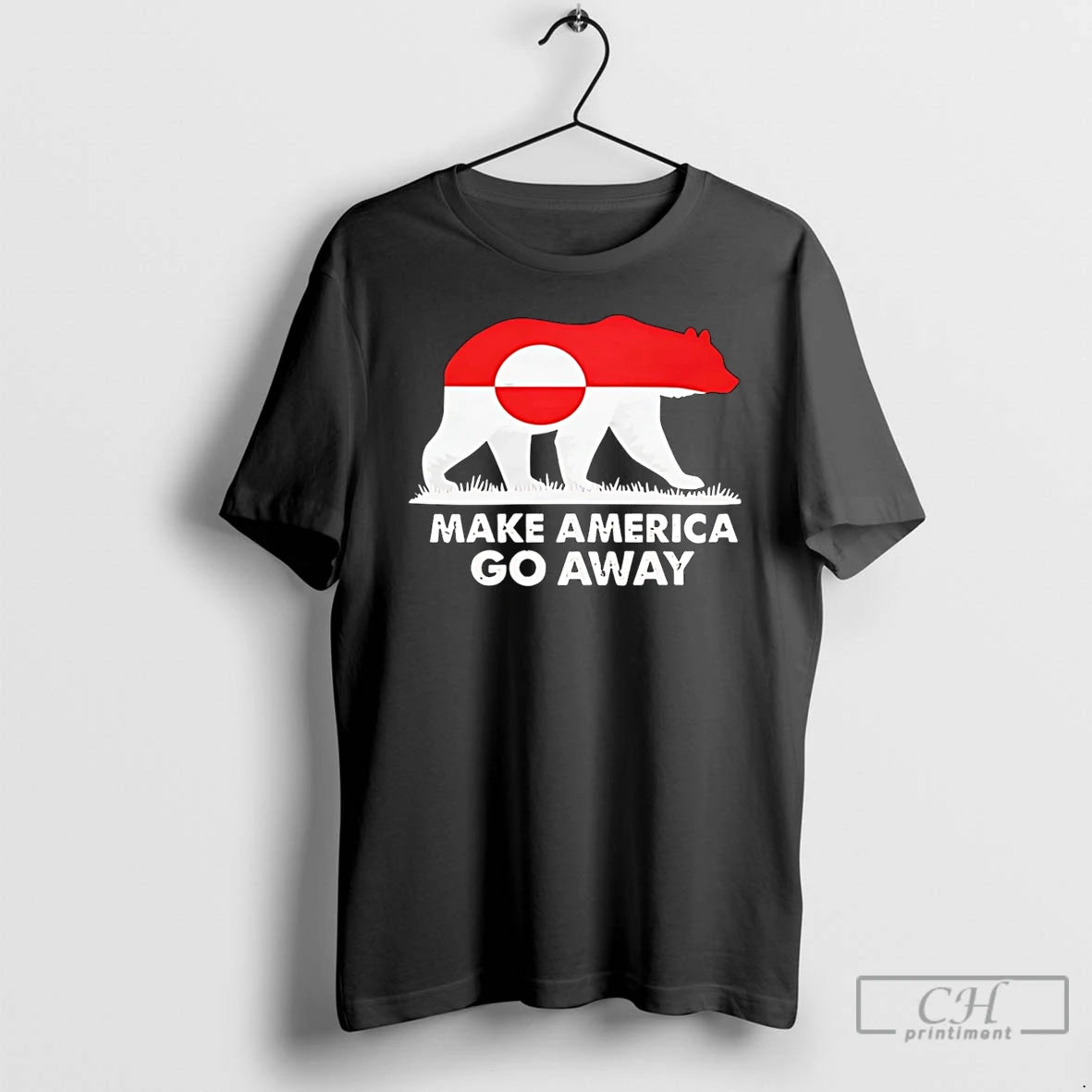 Premium Make America Go Away Greenland T-Shirts, Hoodie, Sweatshirt | PopFlextees.com
