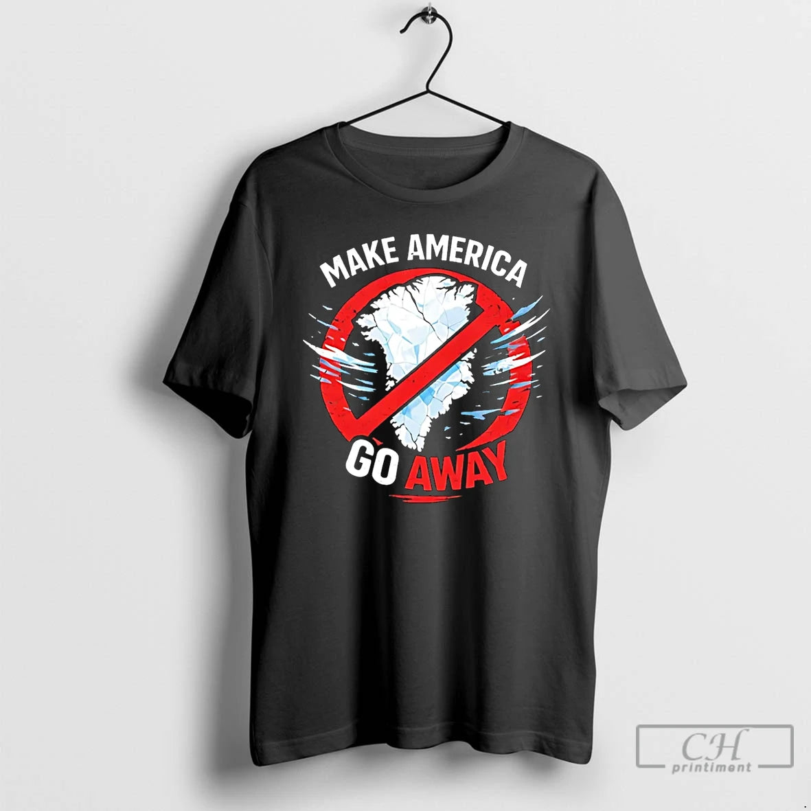 Premium Make America Go Away Support Greenland 2026 T-Shirts, Hoodie, Sweatshirt | PopFlextees.com