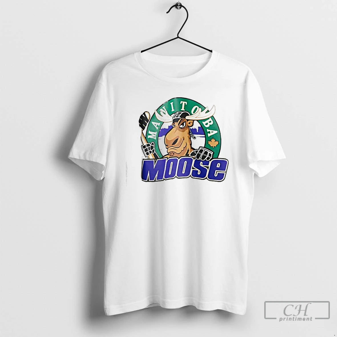 Premium Manitoba Moose Logo T-Shirts, Hoodie, Sweatshirt | PopFlextees.com