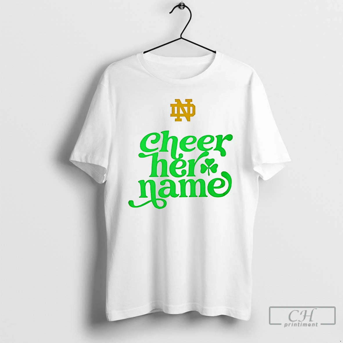 Premium Marcus Freeman Cheer Her Name Notre Dame Fighting Irish T-Shirts, Hoodie, Sweatshirt | PopFlextees.com