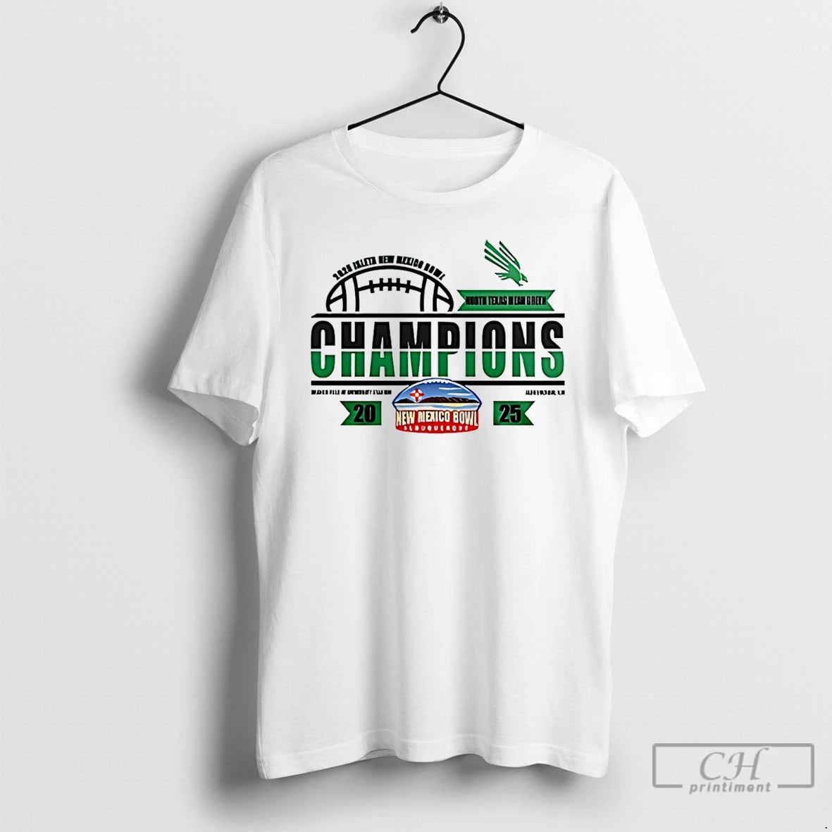 Premium Mean Green Football 2025 Isleta New Mexico Bowl Champions T-Shirts, Hoodie, Sweatshirt | PopFlextees.com