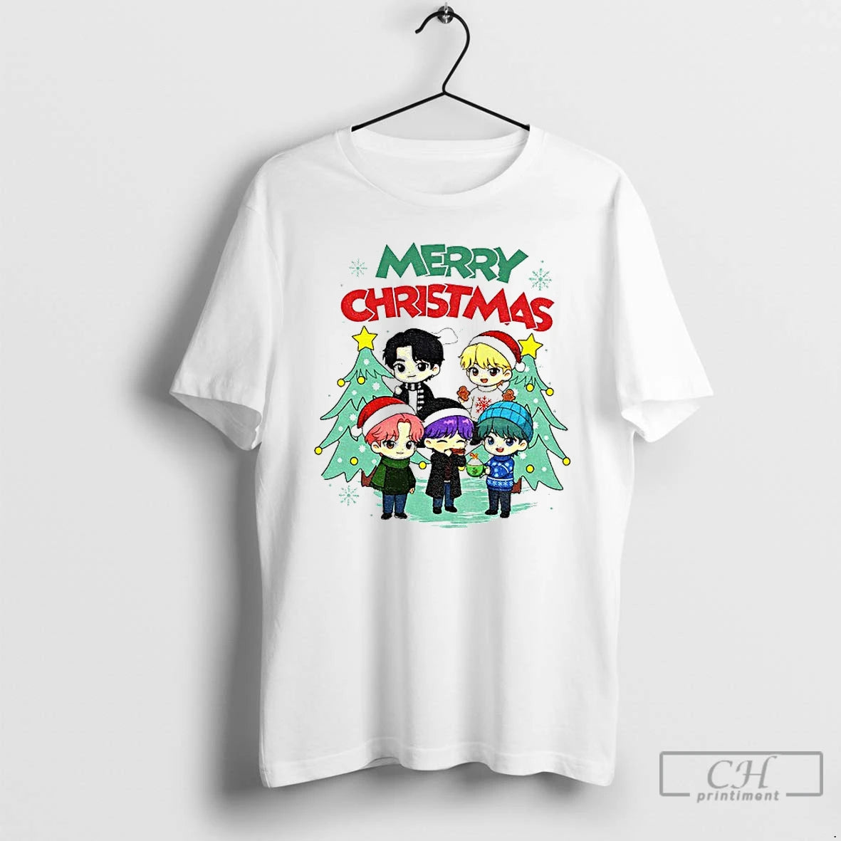 Premium Merry Christmas Saja Boys Cute Kpop Boys Holiday T-Shirts, Hoodie, Sweatshirt | PopFlextees.com