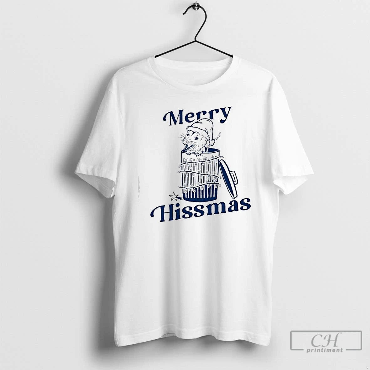 Premium Merry Hissmas Trash T-Shirts, Hoodie, Sweatshirt | PopFlextees.com