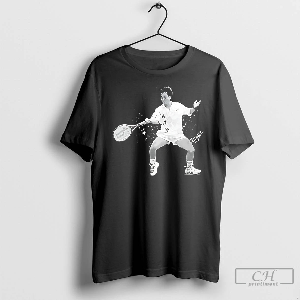 Premium Michael Chang Tennis Player Signature T-Shirts, Hoodie, Sweatshirt | PopFlextees.com