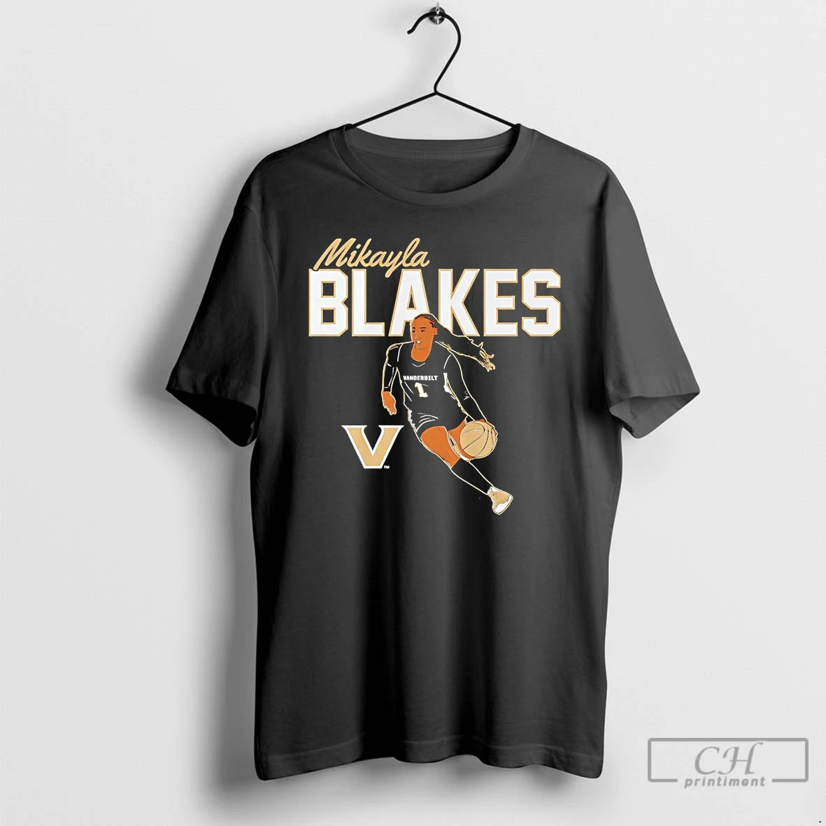 Premium Mikayla Blakes Dribble Vanderbilt Commodores T-Shirts, Hoodie, Sweatshirt | PopFlextees.com