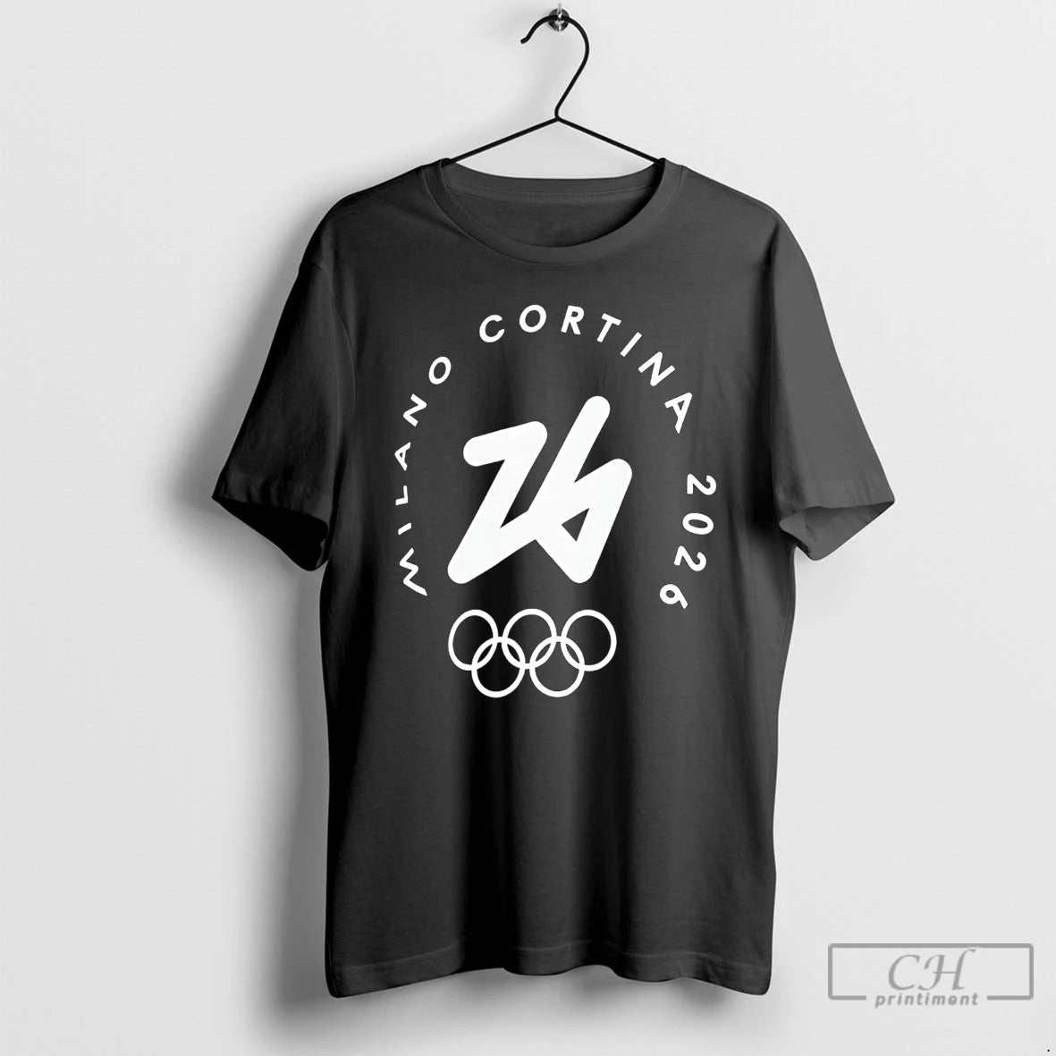 Premium Milano Cortina 2026 Olympics Large Logo T-Shirts, Hoodie, Sweatshirt | PopFlextees.com