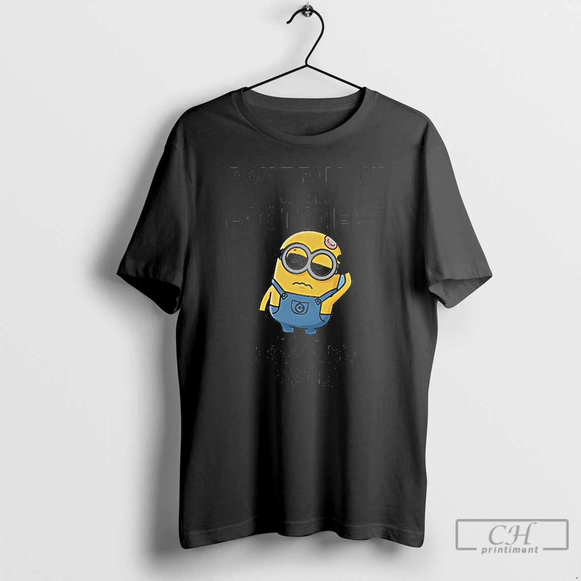 Premium Minion Dont Follow In My Footsteps I Run Into Walls T-Shirts, Hoodie, Sweatshirt | PopFlextees.com