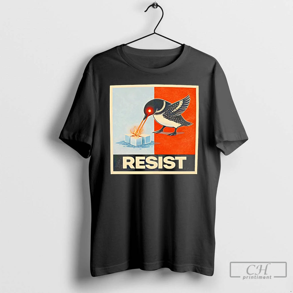 Premium Minneapolis Resist Laser Loon Activist T-Shirts, Hoodie, Sweatshirt | PopFlextees.com