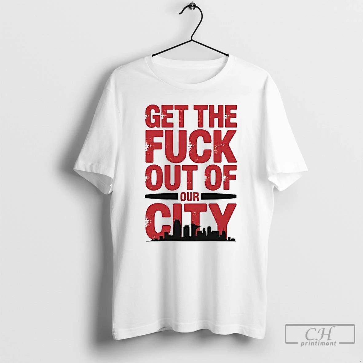 Premium Minneapolis Get The Fuck Out Of Our City Ice T-Shirts, Hoodie, Sweatshirt | PopFlextees.com