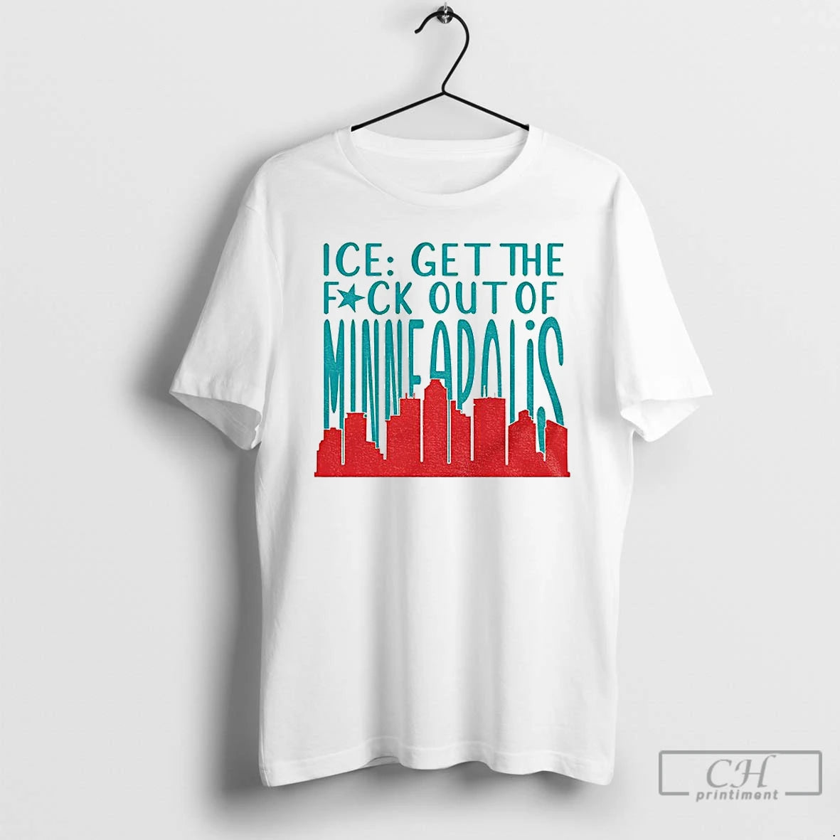 Premium Minnesota Protest Ice Get The Fuck Out Of Minneapolis T-Shirts, Hoodie, Sweatshirt | PopFlextees.com
