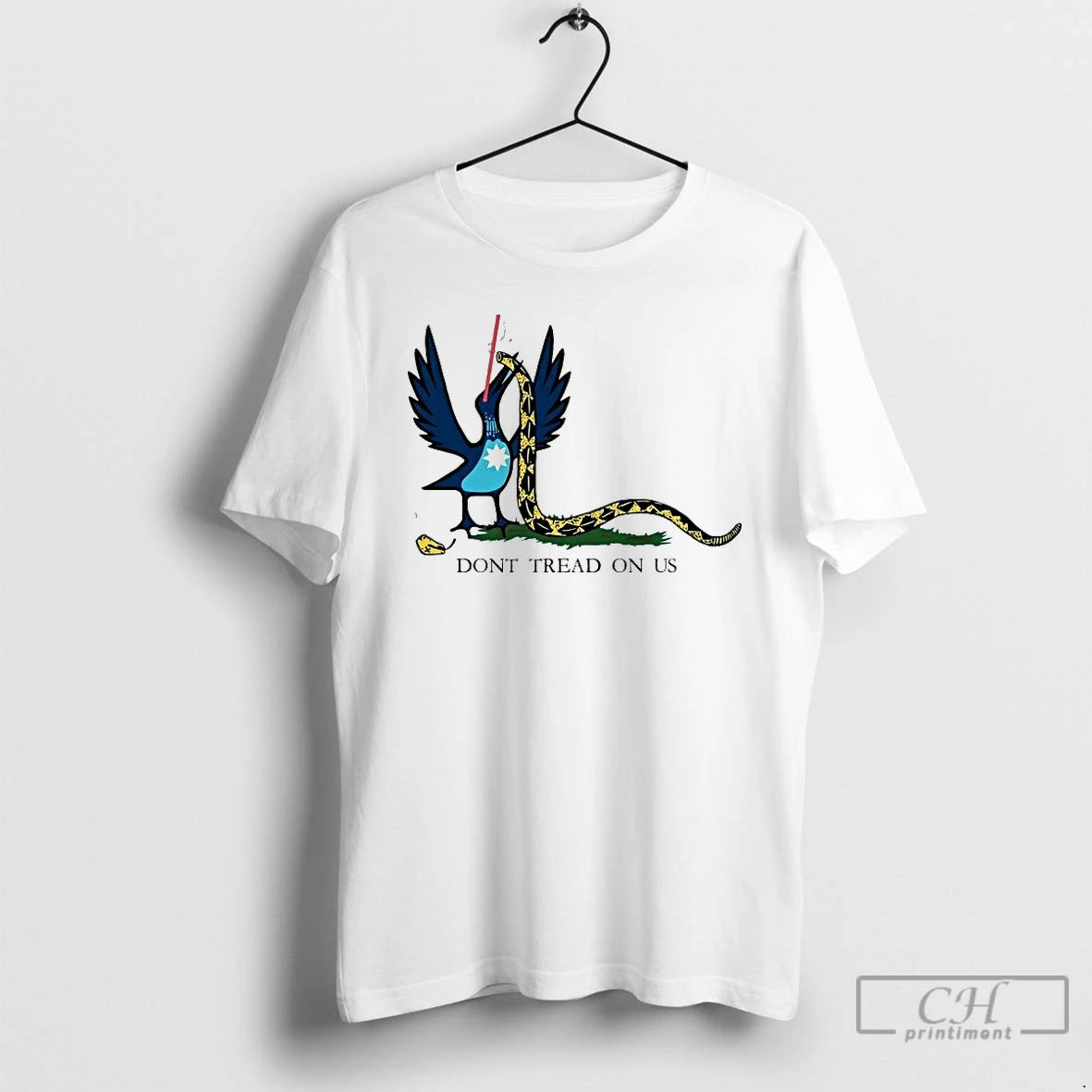 Premium Minnesota Laser Eyed Loon Dont Tread On Us T-Shirts, Hoodie, Sweatshirt | PopFlextees.com