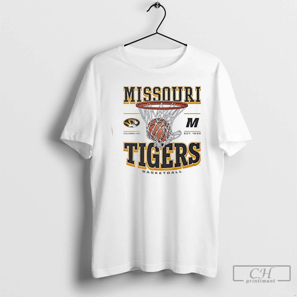 Premium Missouri Tigers Basketball Game Time Columbia Mo Est 1839 T-Shirts, Hoodie, Sweatshirt | PopFlextees.com
