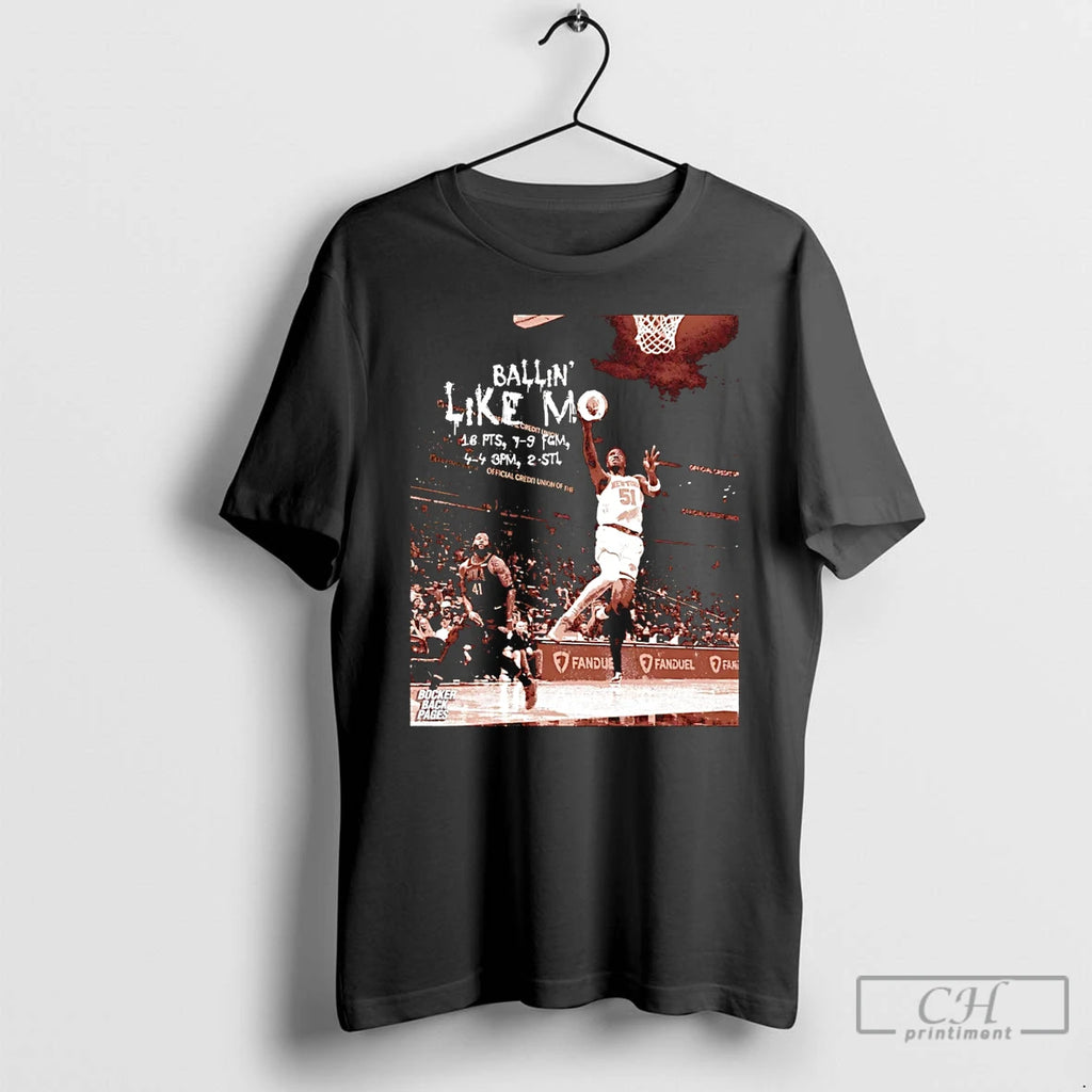 Premium Mohamed Diawara Ny Knicks Ballin Like Mo Mo Diawara T-Shirts, Hoodie, Sweatshirt | PopFlextees.com
