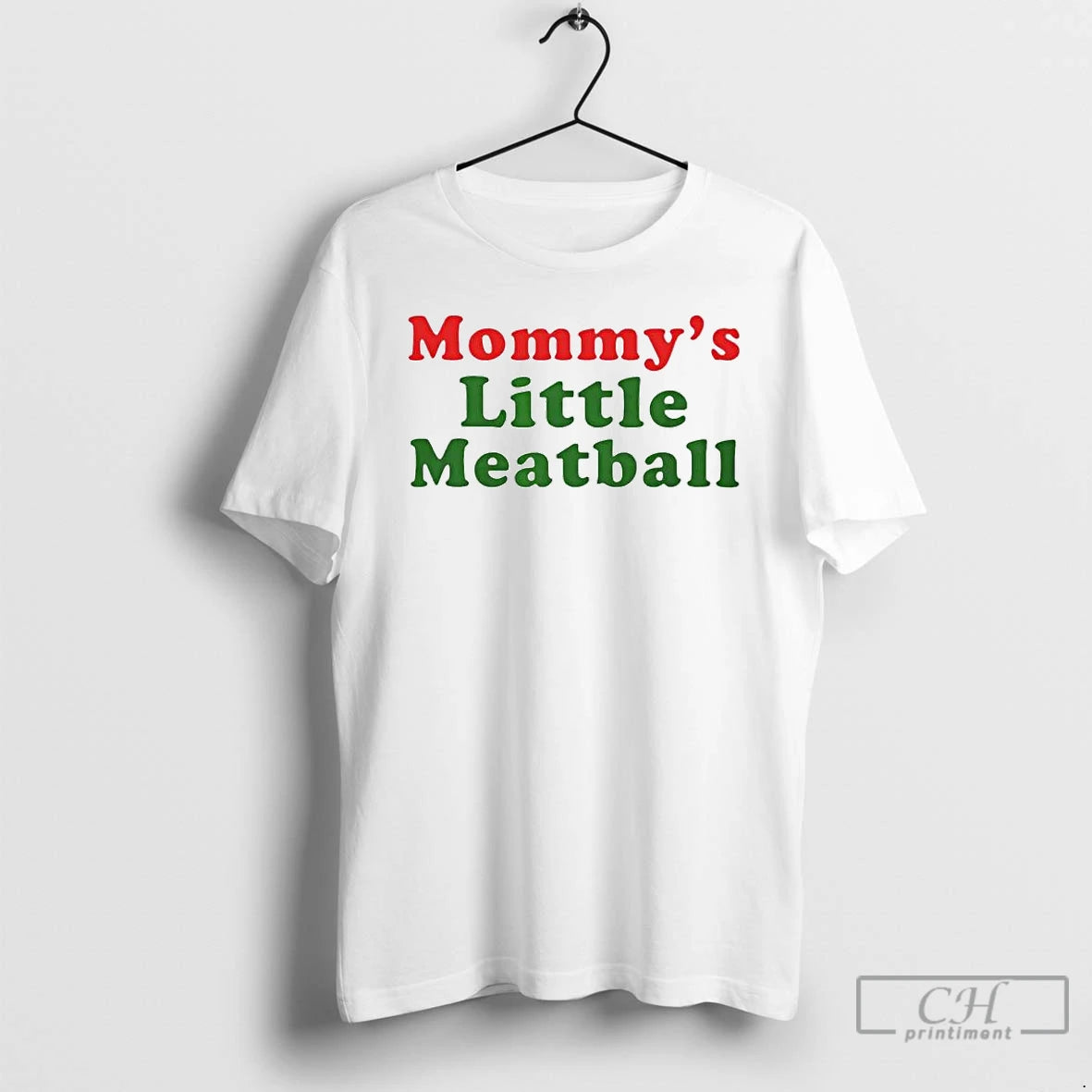 Premium Mommys Little Meatball Ornaments T-Shirts, Hoodie, Sweatshirt | PopFlextees.com