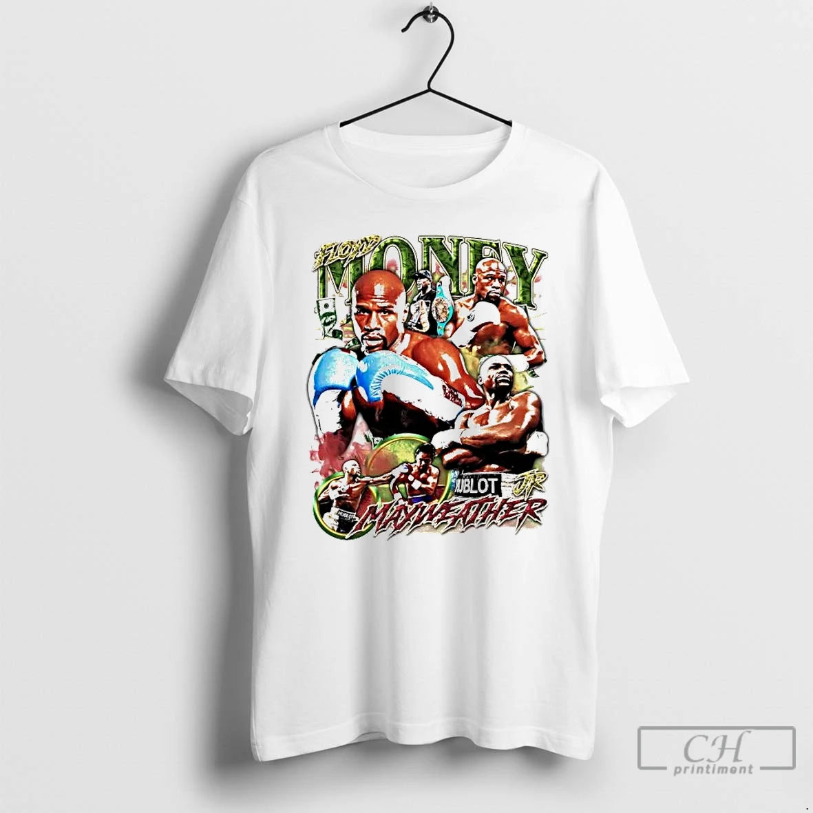 Premium Money Mayweather Picture Collage T-Shirts, Hoodie, Sweatshirt | PopFlextees.com