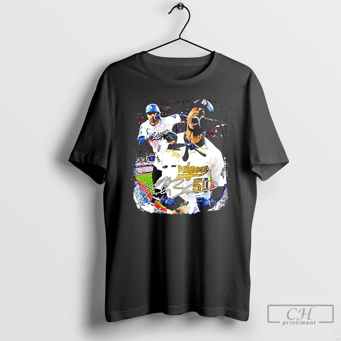 Premium Mookie Betts Los Angeles Dodgers Signature Player Collage 2026 T-Shirts, Hoodie, Sweatshirt | PopFlextees.com