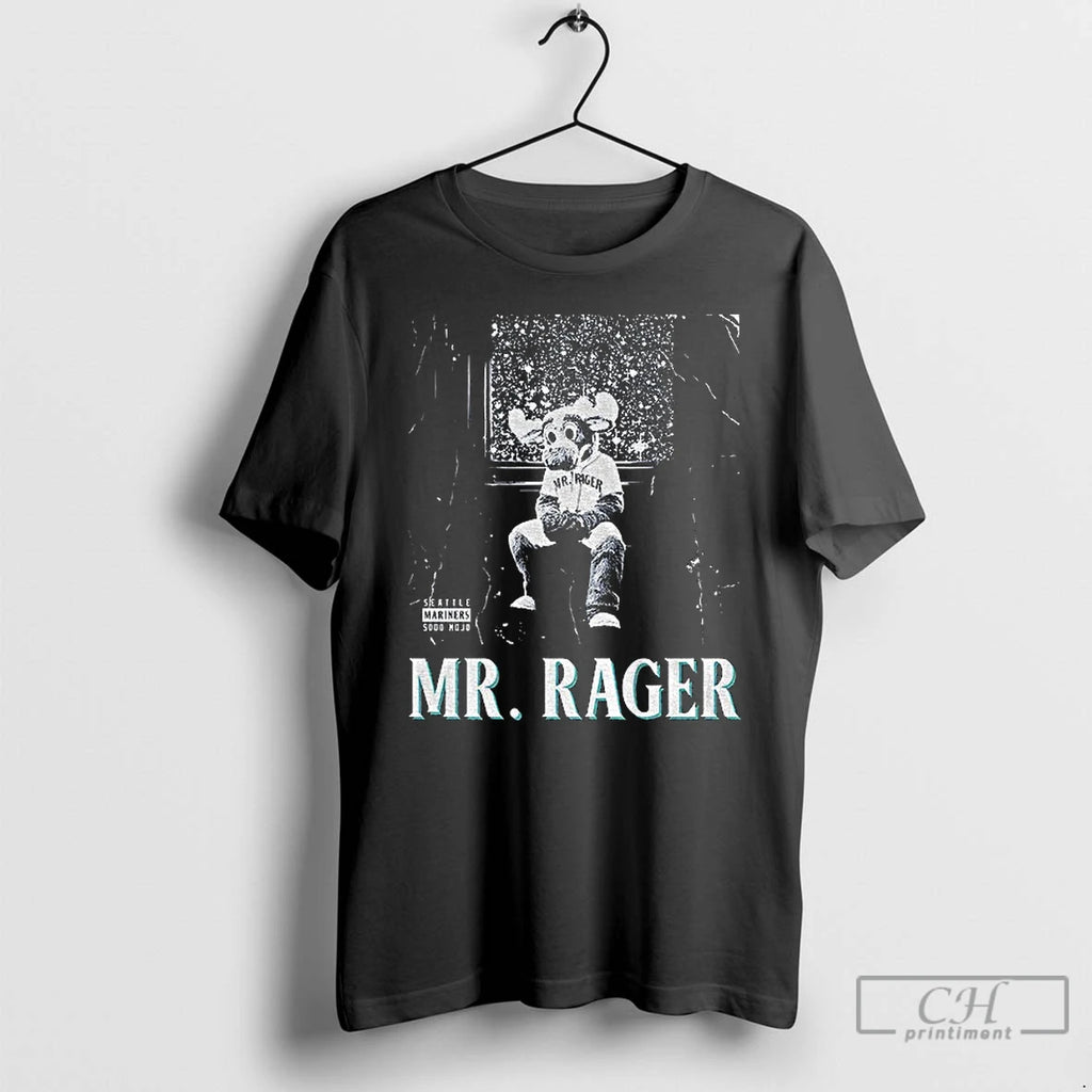 Premium Moose Ster Rager Mariners X Cudi Mr Rager Postseason T-Shirts, Hoodie, Sweatshirt | PopFlextees.com