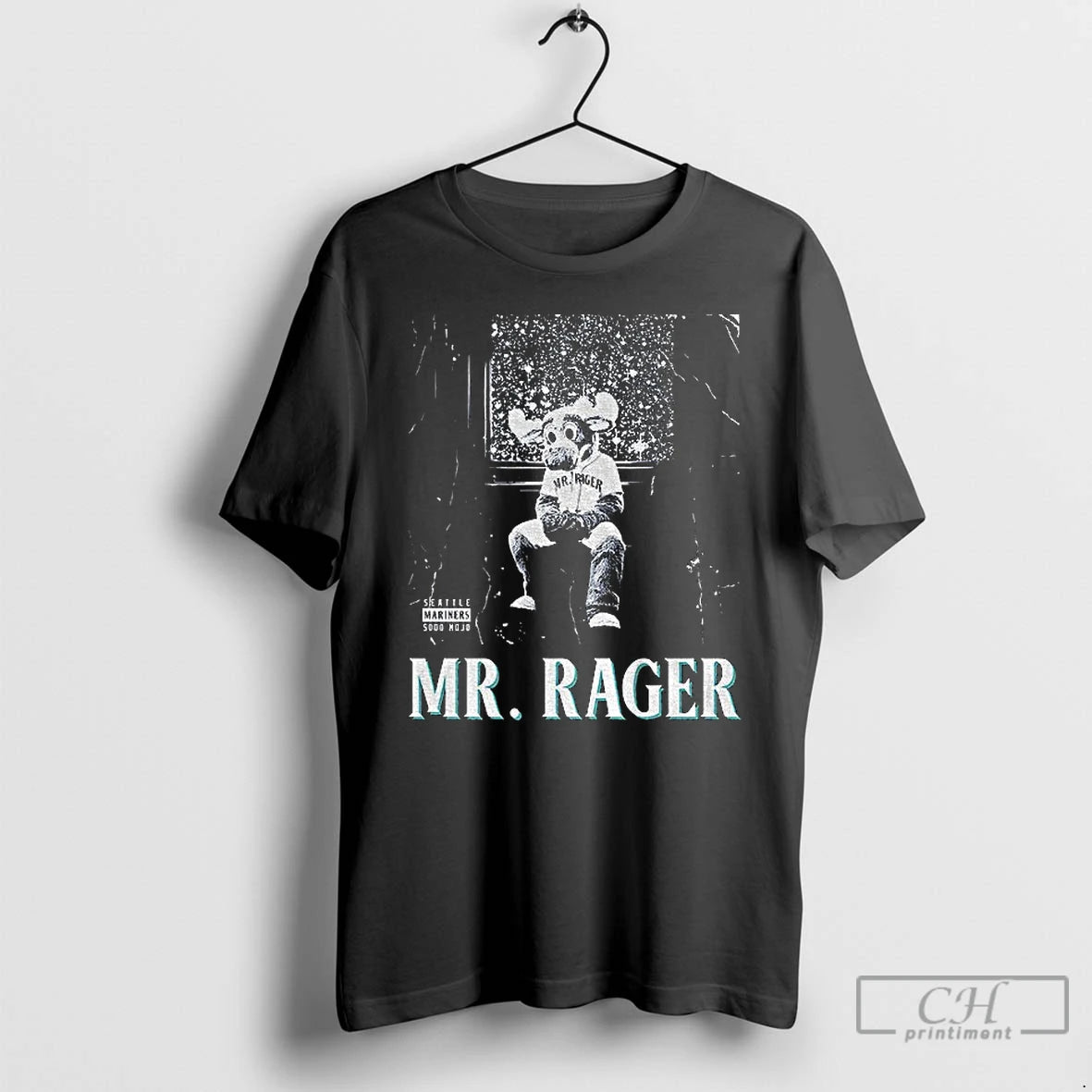 Premium Moose Ster Rager Mariners X Cudi Mr Rager Postseason T-Shirts, Hoodie, Sweatshirt | PopFlextees.com