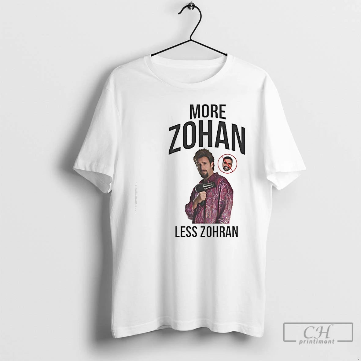 Premium More Zohan Less Zohran T-Shirts, Hoodie, Sweatshirt | PopFlextees.com