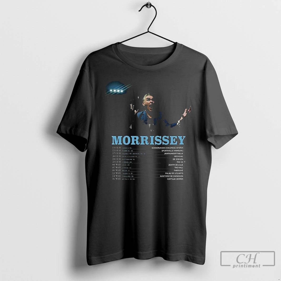 Premium Morrissey Live Across Europe Tour 2026 T-Shirts, Hoodie, Sweatshirt | PopFlextees.com