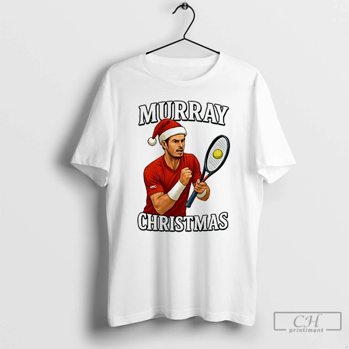 Premium Murray Christmas Andy Murray Christmas T-Shirts, Hoodie, Sweatshirt | PopFlextees.com