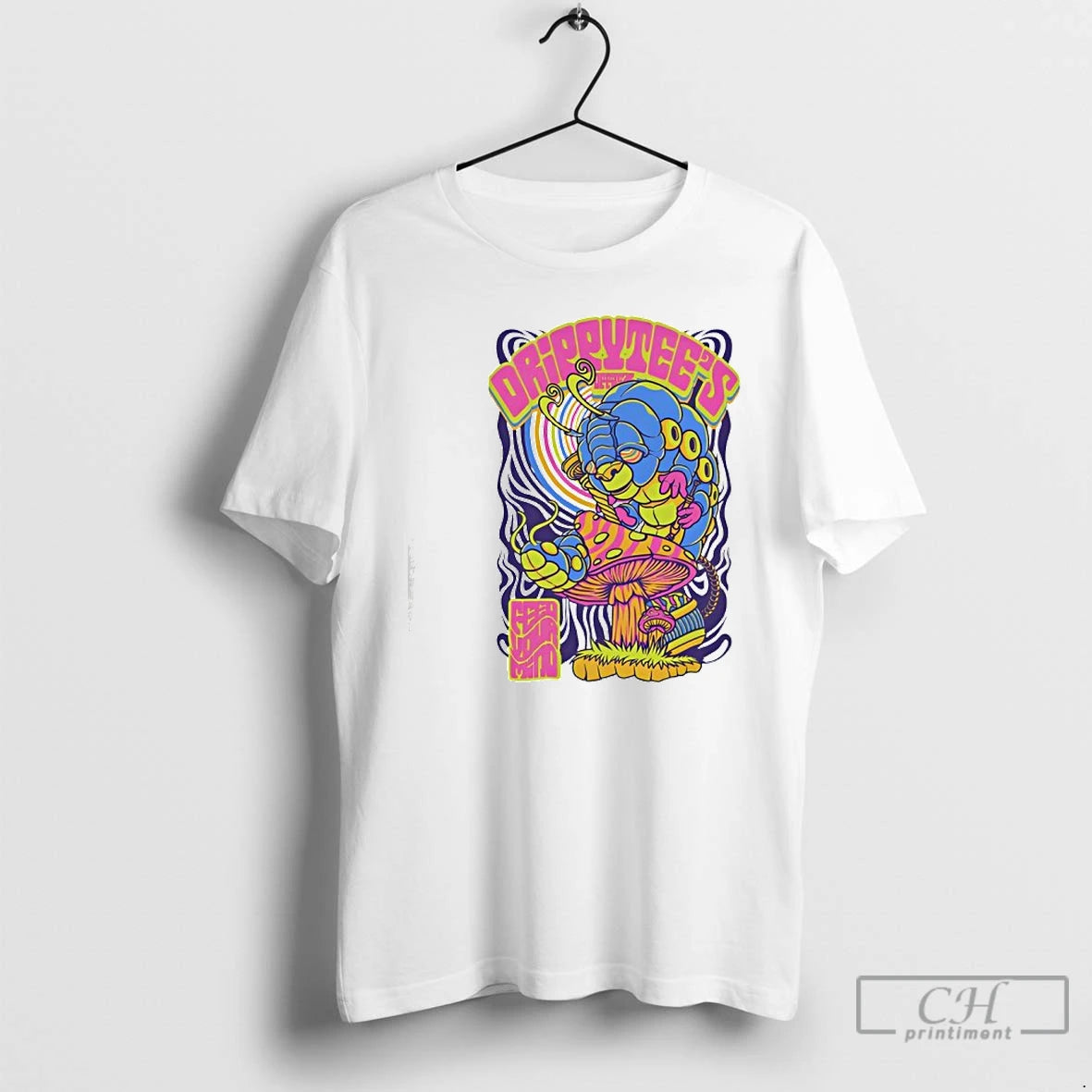Mushroom Worm Absolem Feed Your Mind T-Shirts, Hoodie, Sweatshirt