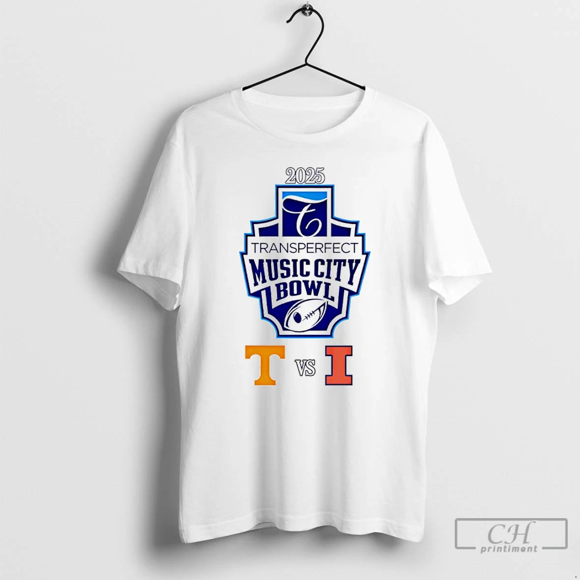 Premium Music City Bowl 2025 Tennessee Vs Illinois T-Shirts, Hoodie, Sweatshirt | PopFlextees.com