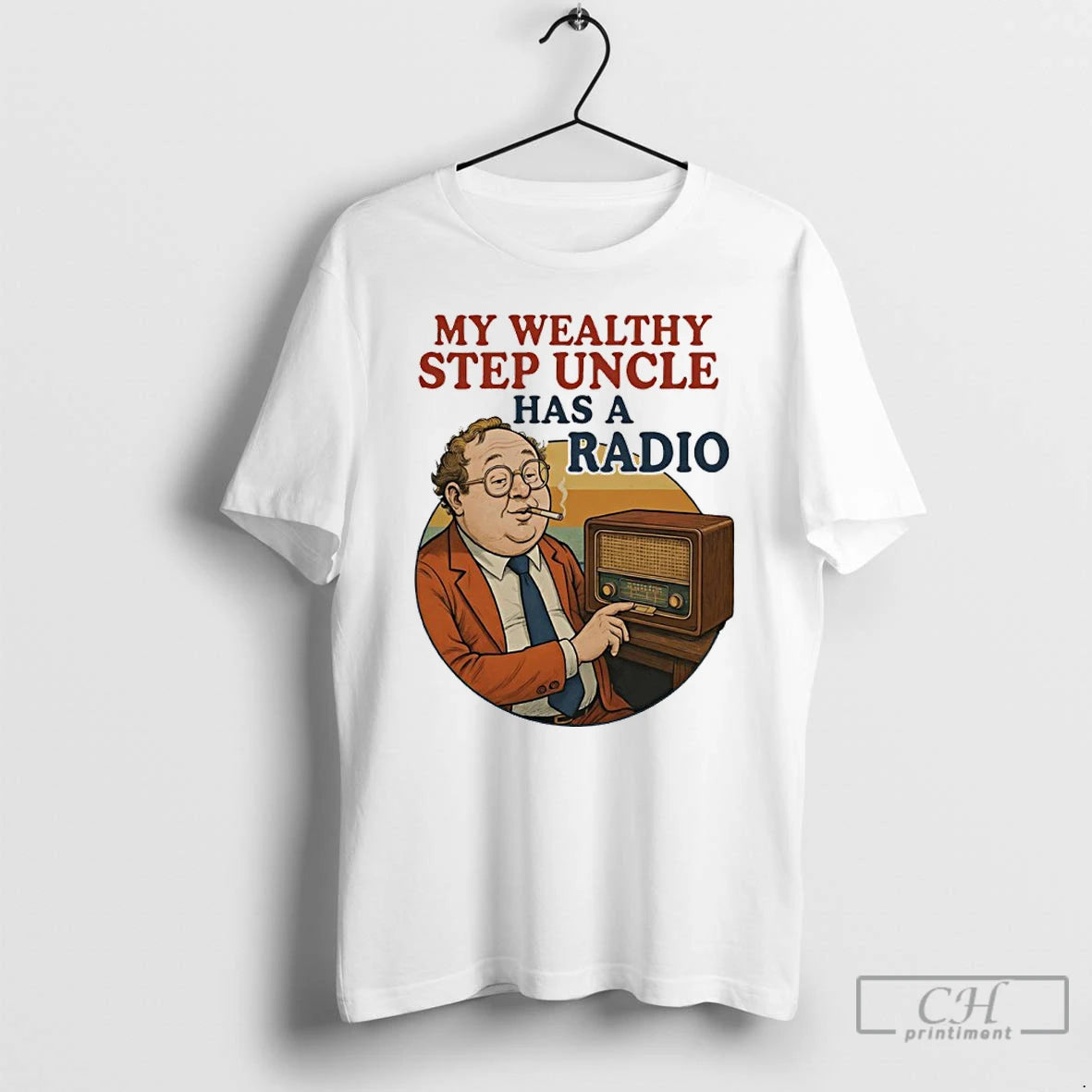 Premium My Wealthy Step Uncle Has A Radio Vintage T-Shirts, Hoodie, Sweatshirt | PopFlextees.com