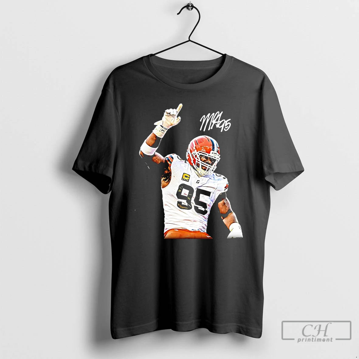 Premium Myles Garrett Cleveland Browns Sack King Signature T-Shirts, Hoodie, Sweatshirt | PopFlextees.com